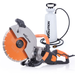 Pacchetto Evolution: Sega per calcestruzzo elettrica R300DCT+ con disco diamantato premium da 300mm + serbatoio d'acqua portatile da 15L con pompa manuale