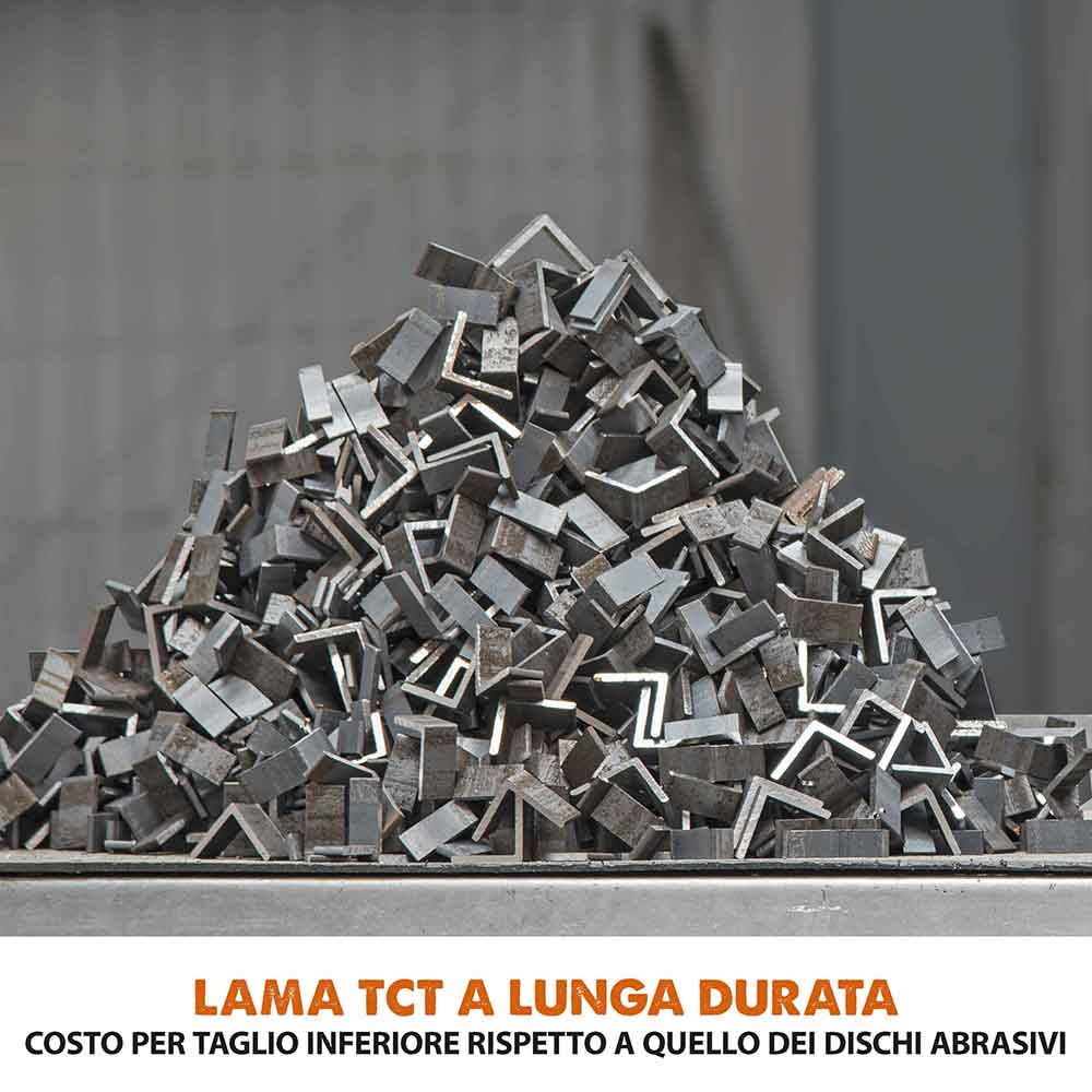 Troncatrice a trazione 355mm Evolution R355CPS con lama Multi-Materiale TCT