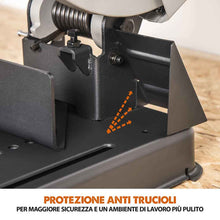 Pacchetto Evolution: Troncatrice a trazione da 355mm R355CPS con lama multi-materiale TCT + supporto universale