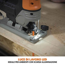 Seghetto alternativo a batteria Evolution R90JGS-Li con 5 lame multi-materiale, batteria da 2Ah e caricabatterie