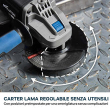 Smerigliatrice angolare a batteria da 125mm (5