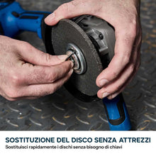 Smerigliatrice angolare a batteria da 125mm (5