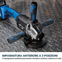 Smerigliatrice angolare a batteria da 125mm (5