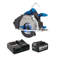 Sega circolare per ferro a batteria da 165mm con lama a taglio sottile | Profondità di taglio di 58mm | S165CCS-Li