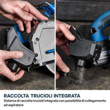 Sega circolare per ferro a batteria da 165mm con lama a taglio sottile | Profondità di taglio di 58mm | S165CCS-Li