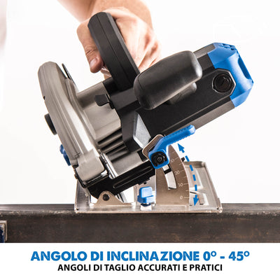 Sega circolare da 185mm Evolution S185CCSL per il taglio del metallo