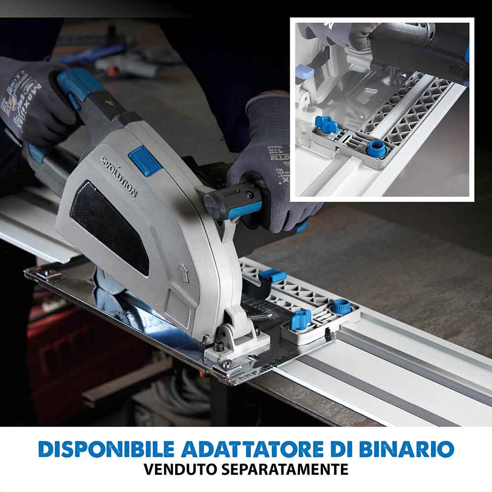 Sega circolare Evolution S210CCS da 210mm per il taglio del metallo