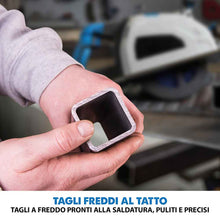 Pacchetto Evolution: Sega circolare S210CCS da 210mm per il taglio del metallo + binari di guida al taglio da 2,8m