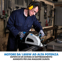 Sega circolare Evolution S210CCS da 210mm per il taglio del metallo