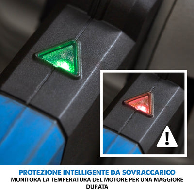 Pacchetto Evolution: Sega circolare S210CCS da 210mm per il taglio del metallo + binari di guida al taglio da 2,8m