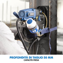 Pacchetto Evolution: Trapano magnetico a colonna S28MAG + kit da 6 frese profondità max 25mm