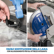 Pacchetto Evolution: Troncatrice a trazione da 355 mm S355CPS per il taglio del metallo + Supporto universale