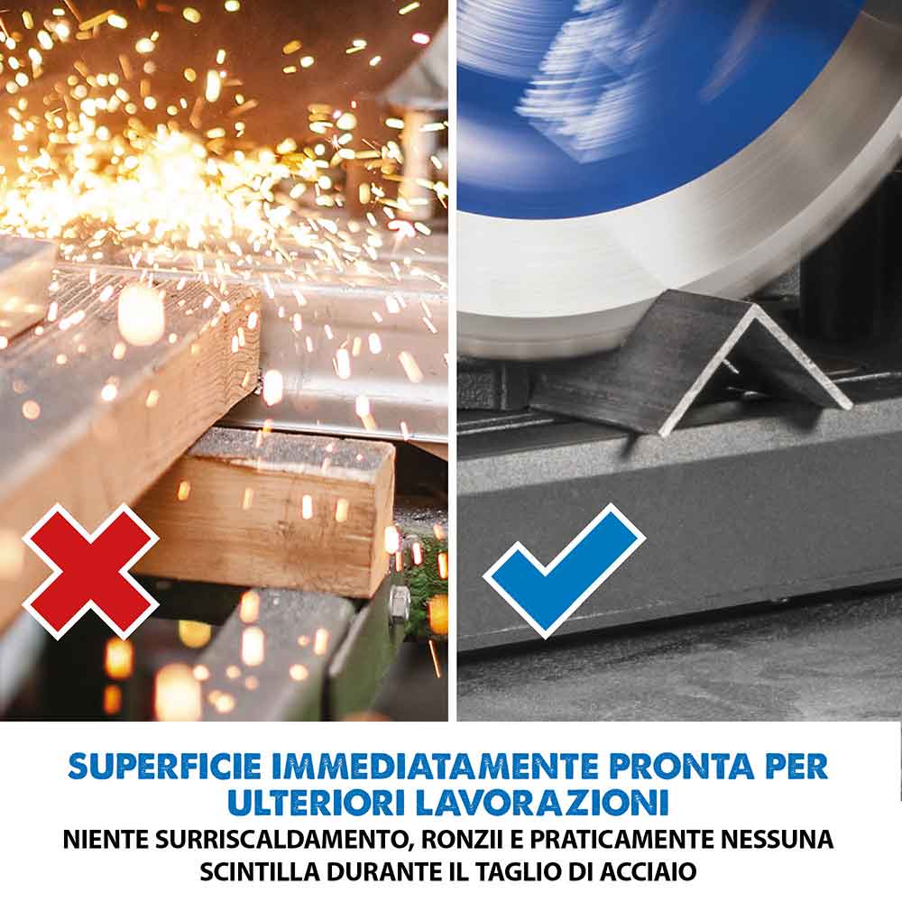 Pacchetto Evolution: Troncatrice a trazione da 355 mm S355CPS per il taglio del metallo + Supporto universale