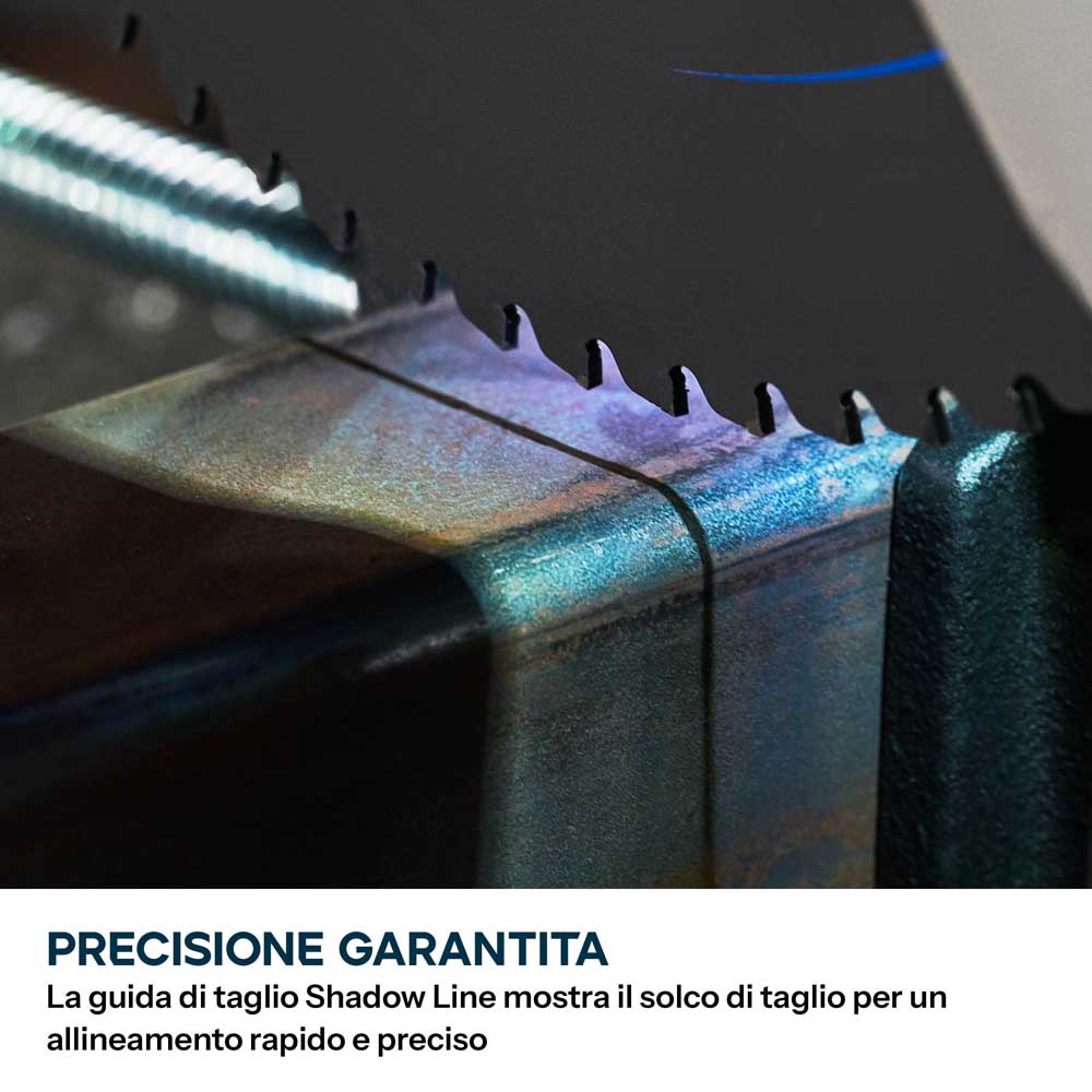 Troncatrice per metalli da 355mm con lama EvoMax e tecnologia del motore intelligente | S355CPS Gen 2
