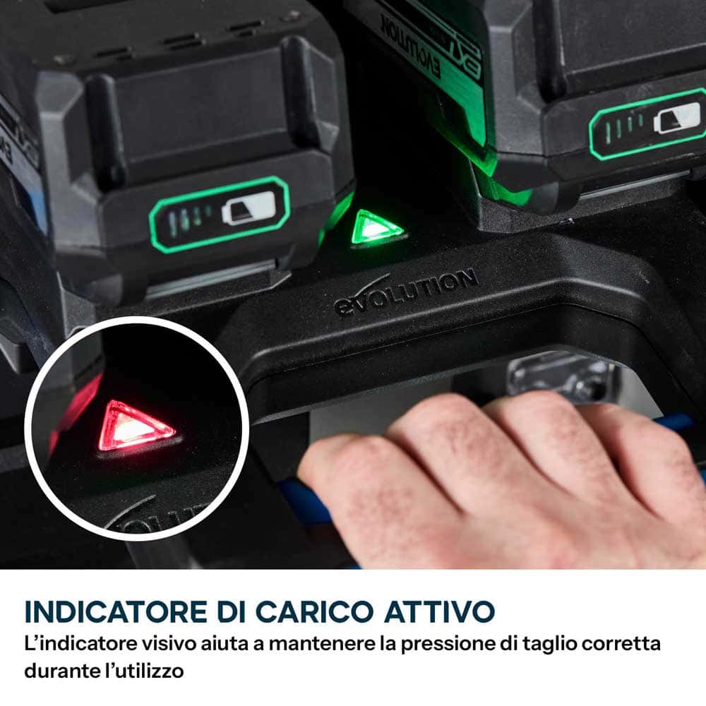 Troncatrice a trazione a batteria da 355mm per il taglio dei metalli, con motore brushless da 36V e lama EvoMax – S355CPS-Li
