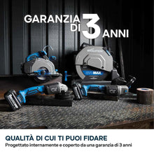 Troncatrice a trazione a batteria da 355mm per il taglio dei metalli, con motore brushless da 36V e lama EvoMax – S355CPS-Li