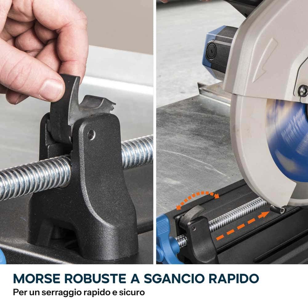 Troncatrice per metallo da 355mm con lama in TCT per acciaio dolce | S355CPSL