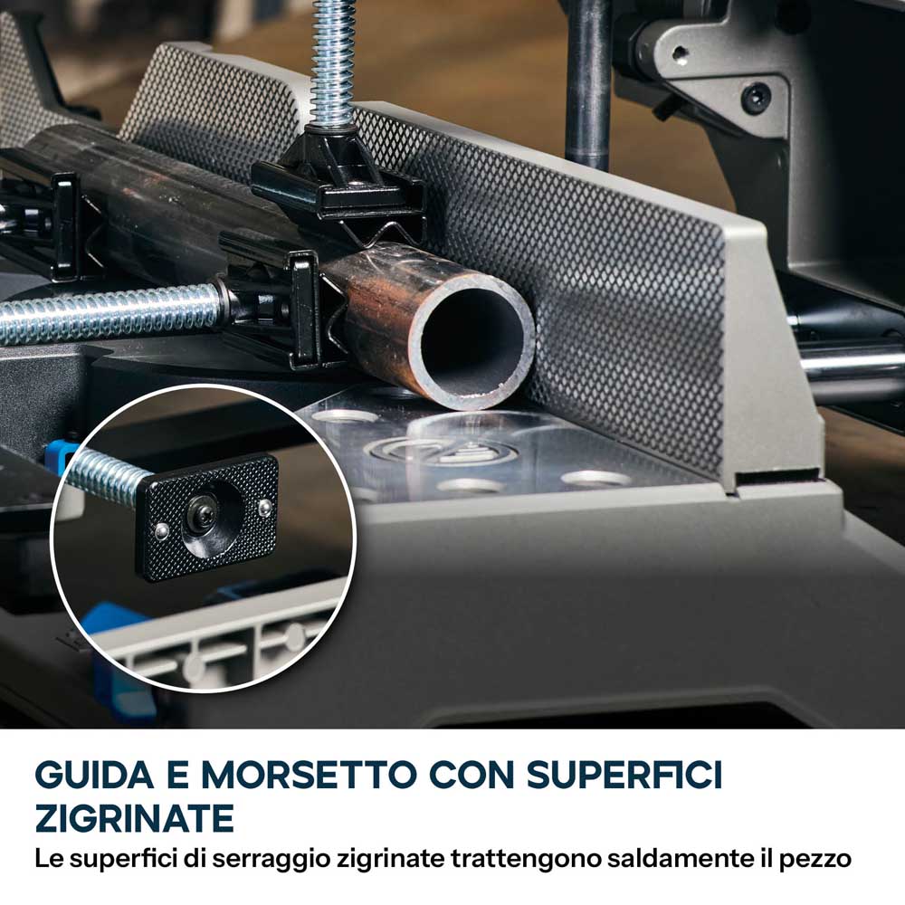 Troncatrice per metalli da 355mm con lama a lunga durata EVOMAX, tecnologia del motore intelligente e guida Shadowline | S355MCS-G2