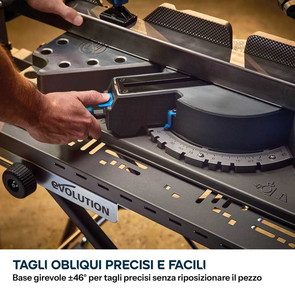Troncatrice per metalli da 355mm con lama a lunga durata EVOMAX, tecnologia del motore intelligente e guida Shadowline | S355MCS-G2