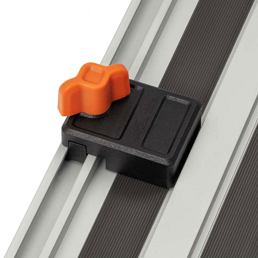 Fine corsa universale e regolabile Evolution per guide al taglio G2