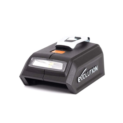 Caricatore per cellulare USB con luce LED per batterie Evolution