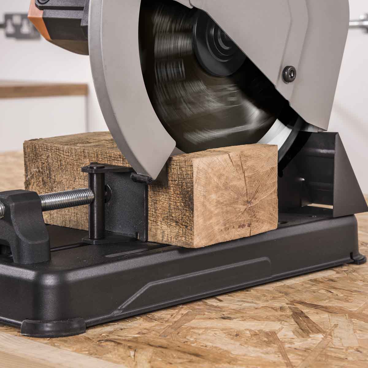 Lama per legno in TCT da 355mm, 60 denti, alesaggio 25,4mm per troncatrici