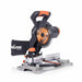 Troncatrice angolare a batteria Evolution R185CMS-Li da 185 mm con lama multi-materiale TCT senza batteria e caricabatterie