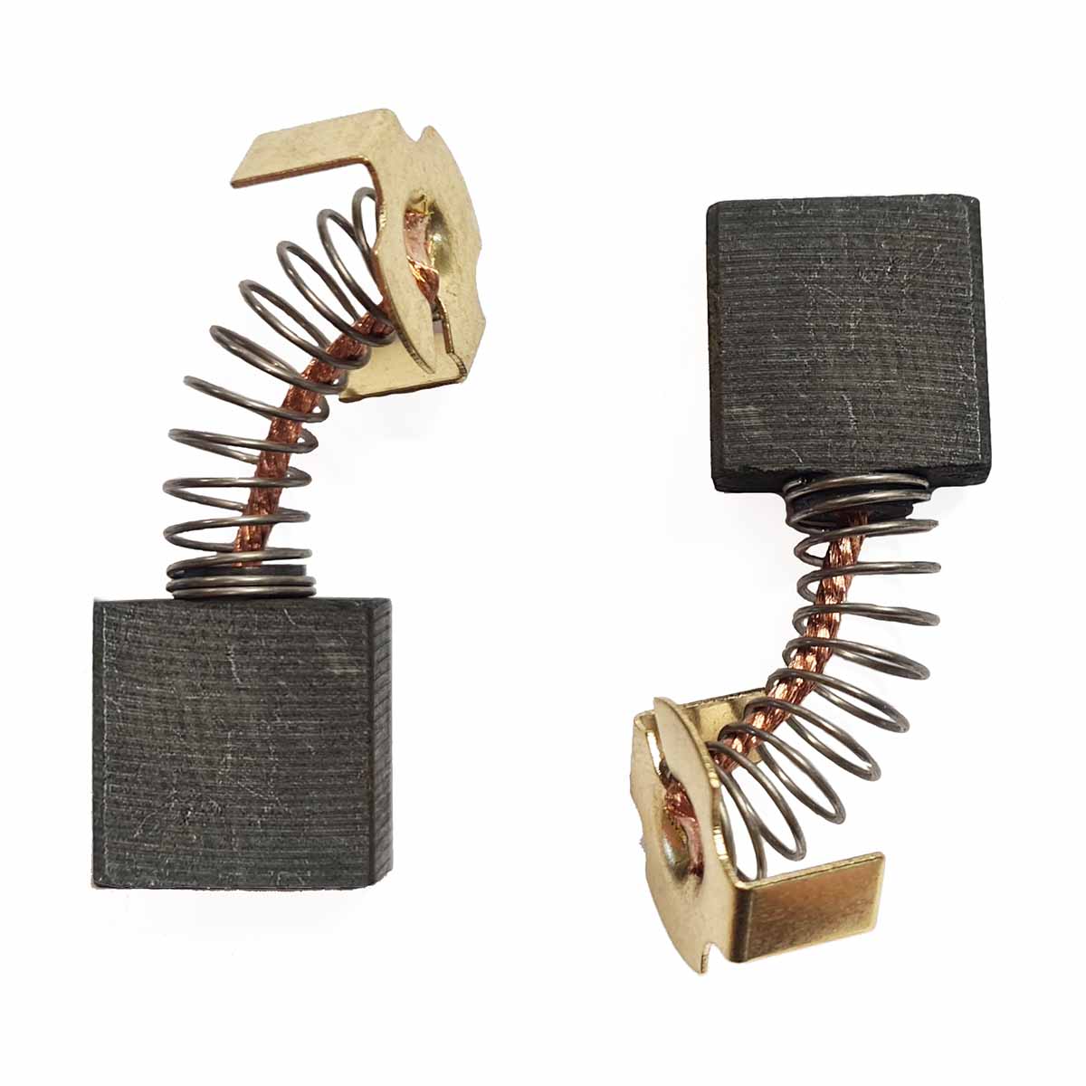 2x Spazzole di carbone per seghe elettriche Evolution R230DCT, R255DCT, R300DCT e R300DCT+
