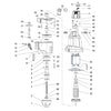 Evolution EVOMAG42 Trapano magnetico Ricambi (Alloggiamento motore)