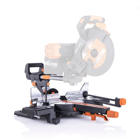 Evolution R255SMS-DB+ Troncatrice radiale Ricambi (Collo, guide e base)