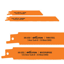 2 lame per seghetto alternativo universali Evolution – Multi-materiale
