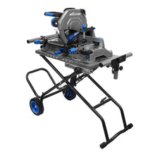 Pacchetto Evolution: Troncatrice per metalli S355MCS-G2 da 355mm con lama a lunga durata EVOMAX + Supporto con ruote