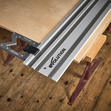 Squadra universale Evolution in alluminio monoblocco per binario di guida al taglio